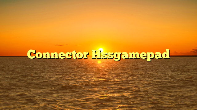 Connector Hssgamepad