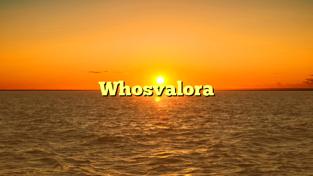 Whosvalora